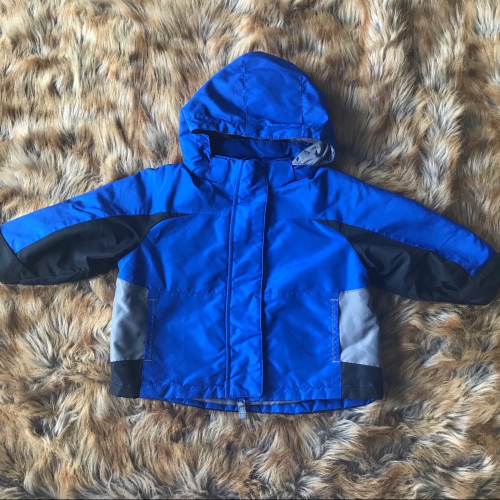 Boys blue puffer jacket 12 months